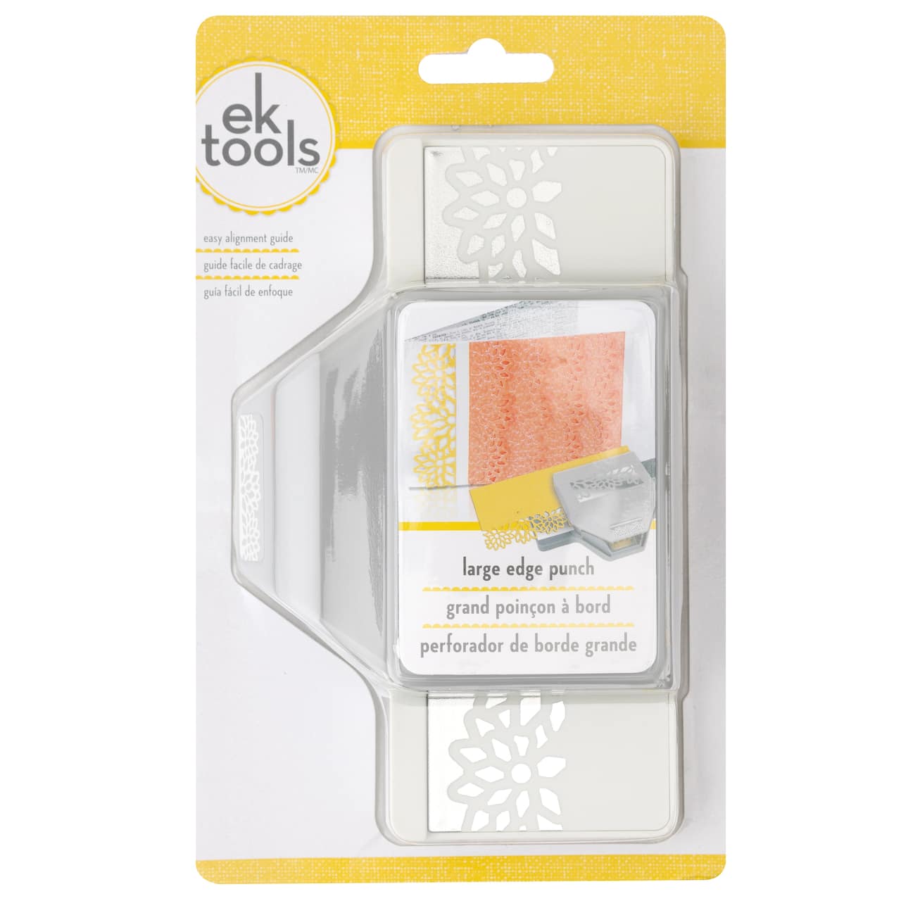 EK Tools 1.25" Diamond Flowers Large Edge Punch